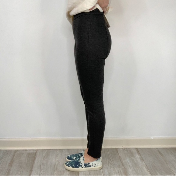 J. CREW Pixie pants ponte leggings charcoal 1618 - Picture 2 of 11